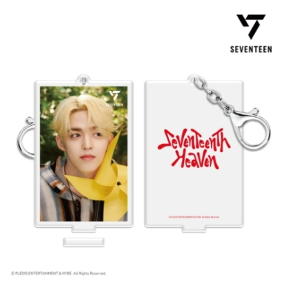 SEVENTEEN レンチキュラー 3Dアクリルキーリング&スタンド SEVENTEEN - 3D LENTICULAR ACRYLIC KEYRING & STAND