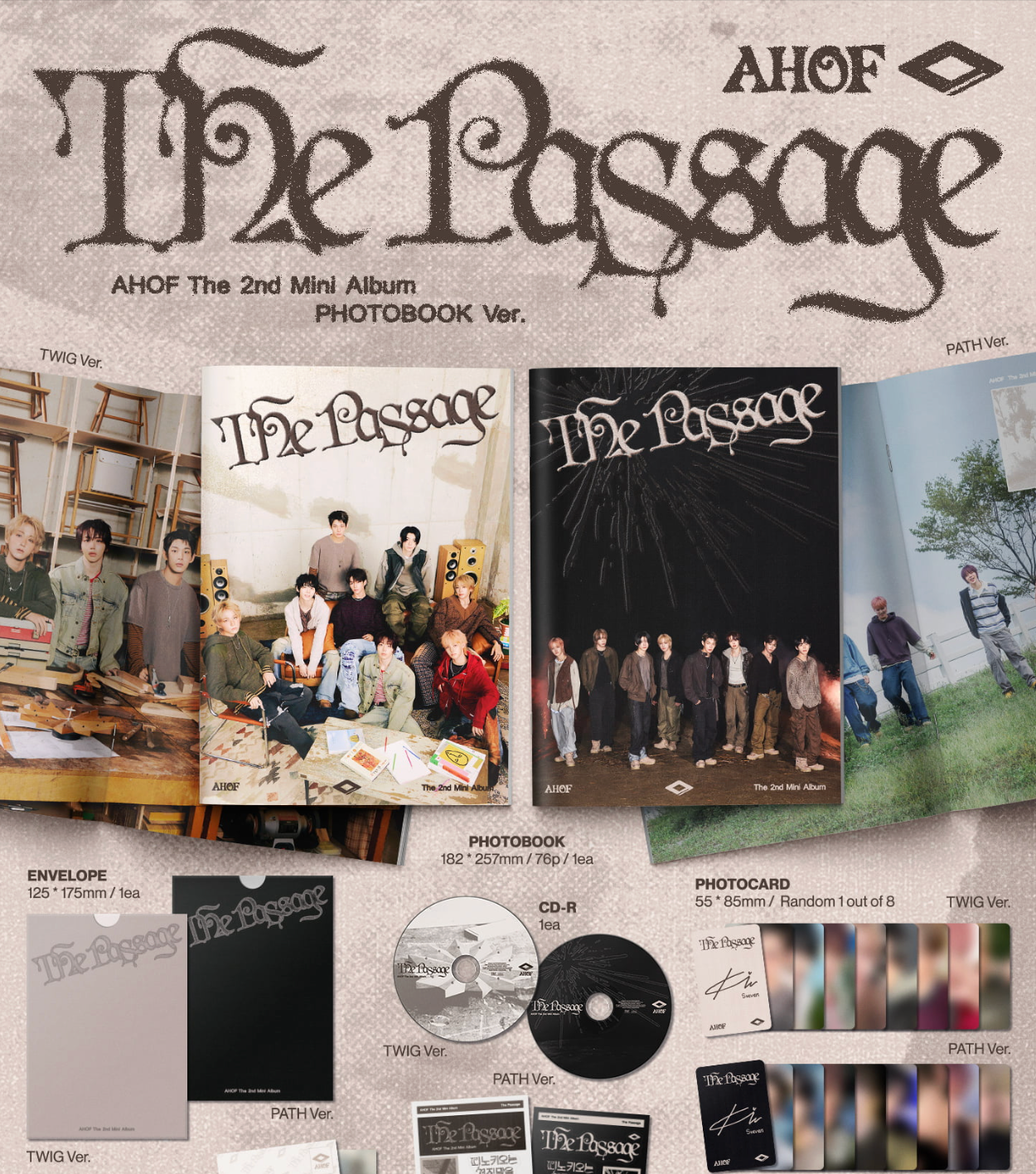 AHOF - THE PASSAGE (PHOTOBOOK VER.)