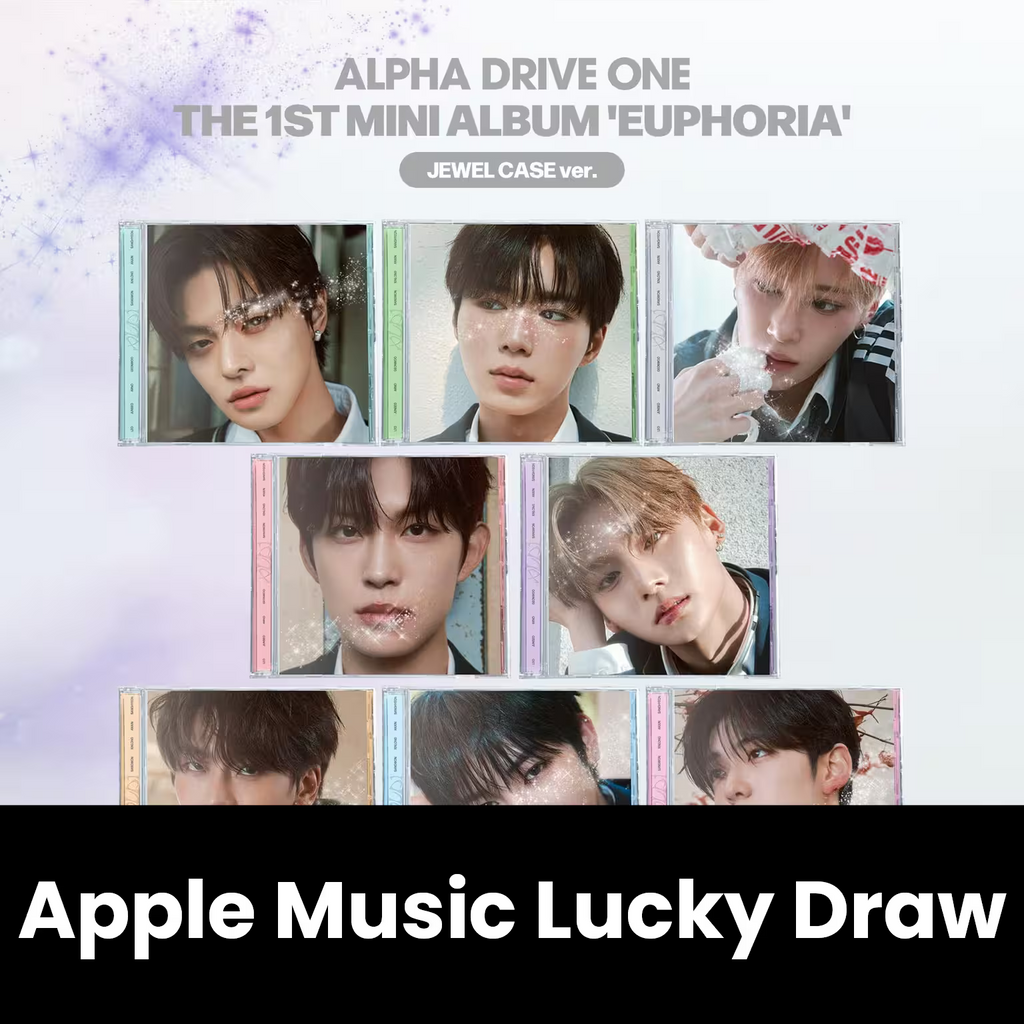 ALPHA DRIVE ONE - EUPHORIA (JEWEL CASE VER.) + Apple Music Lucky Draw