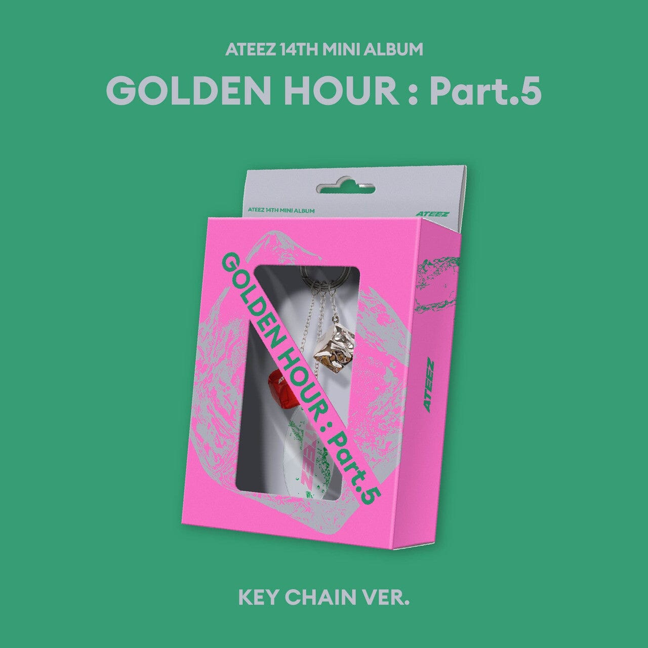 ATEEZ - GOLDEN HOUR : PART.5 (KEY CHAIN VER.)
