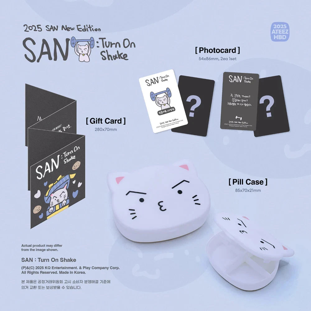 ATEEZ - SAN : TURN ON SHAKE Nolae