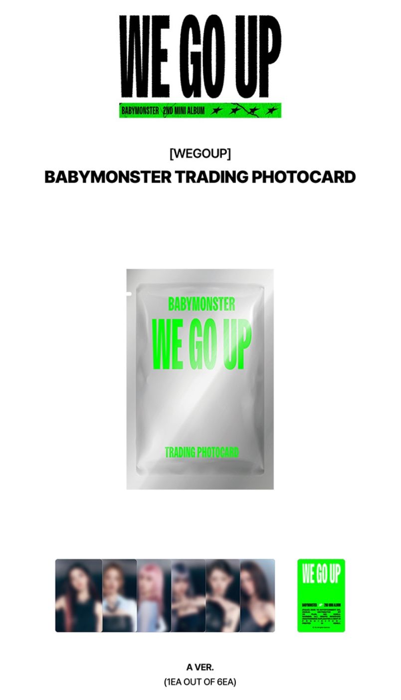 BABYMONSTER - TRADING PHOTOCARD (WE GO UP) Nolae