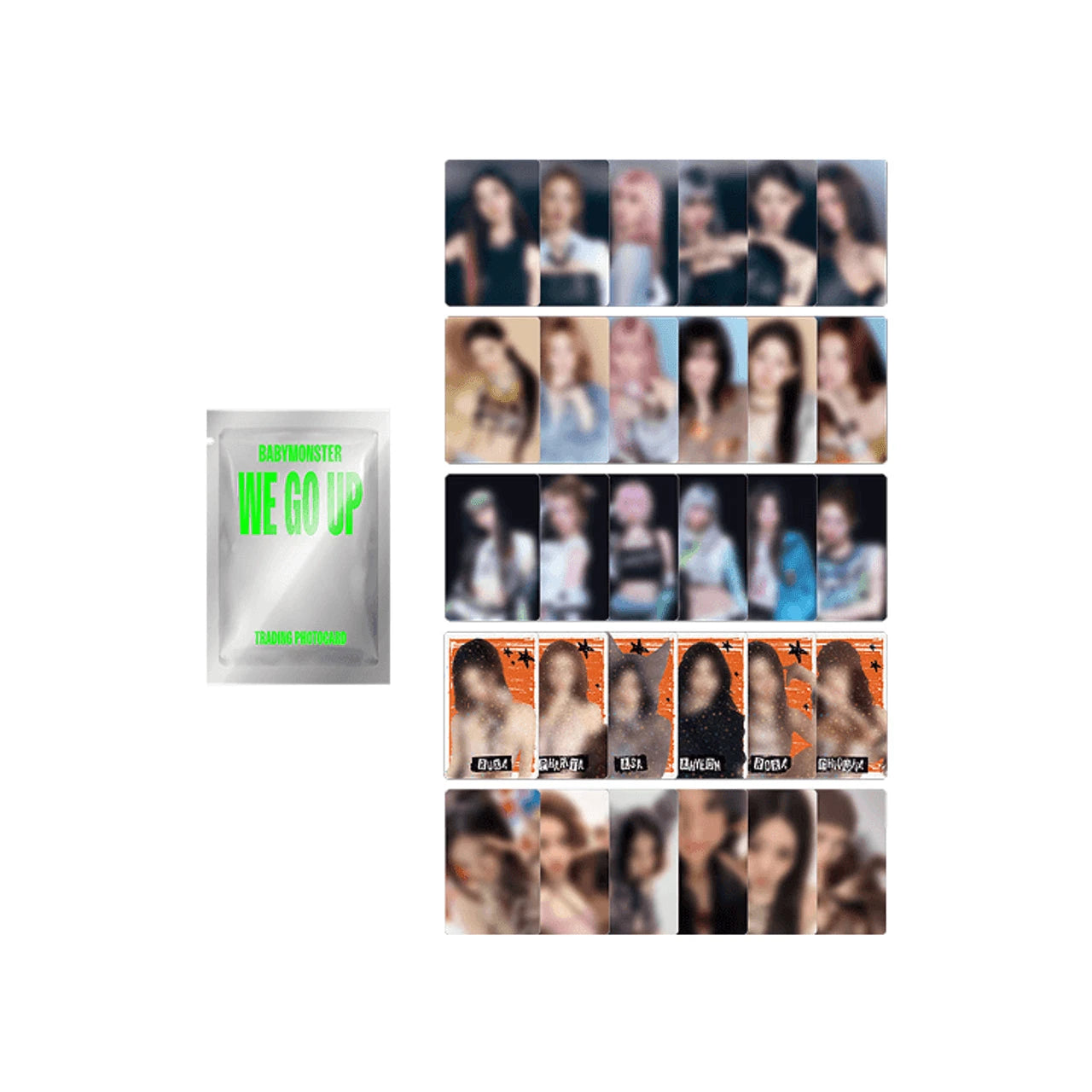 BABYMONSTER - TRADING PHOTOCARD (WE GO UP) Nolae