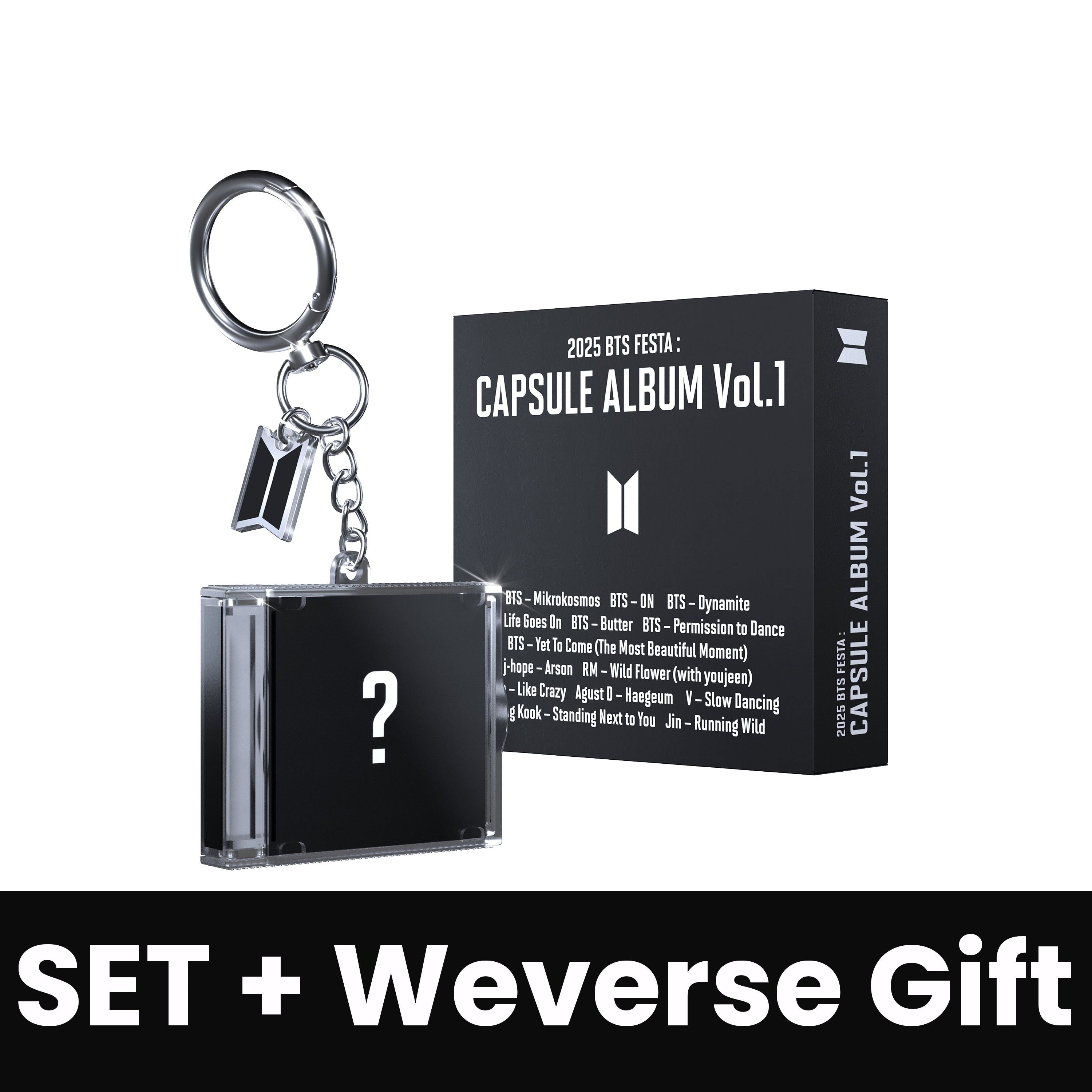 BTS - 2025 BTS FESTA : CAPSULE ALBUM VOL.1 SET + Weverse Gift Nolae