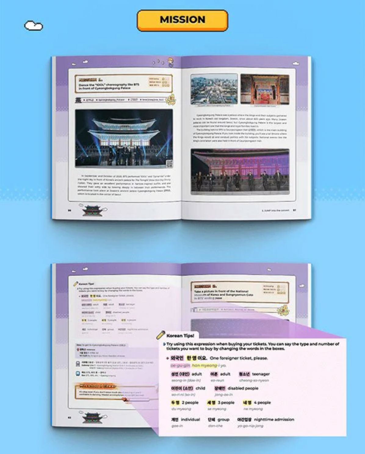 BTS - TRAVEL BOOK (TRAVEL & LANGUAGE LEARNING) Nolae