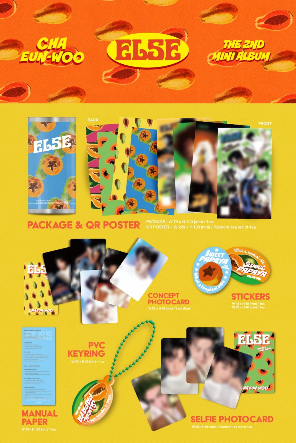 CHA EUN WOO (ASTRO) - ELSE (KIWEE VER.) Nolae