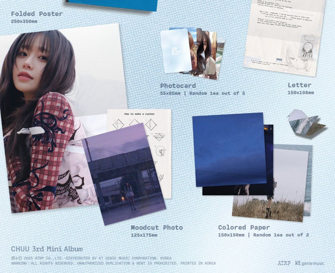 CHUU - ONLY CRY IN THE RAIN + Weverse Gift Nolae