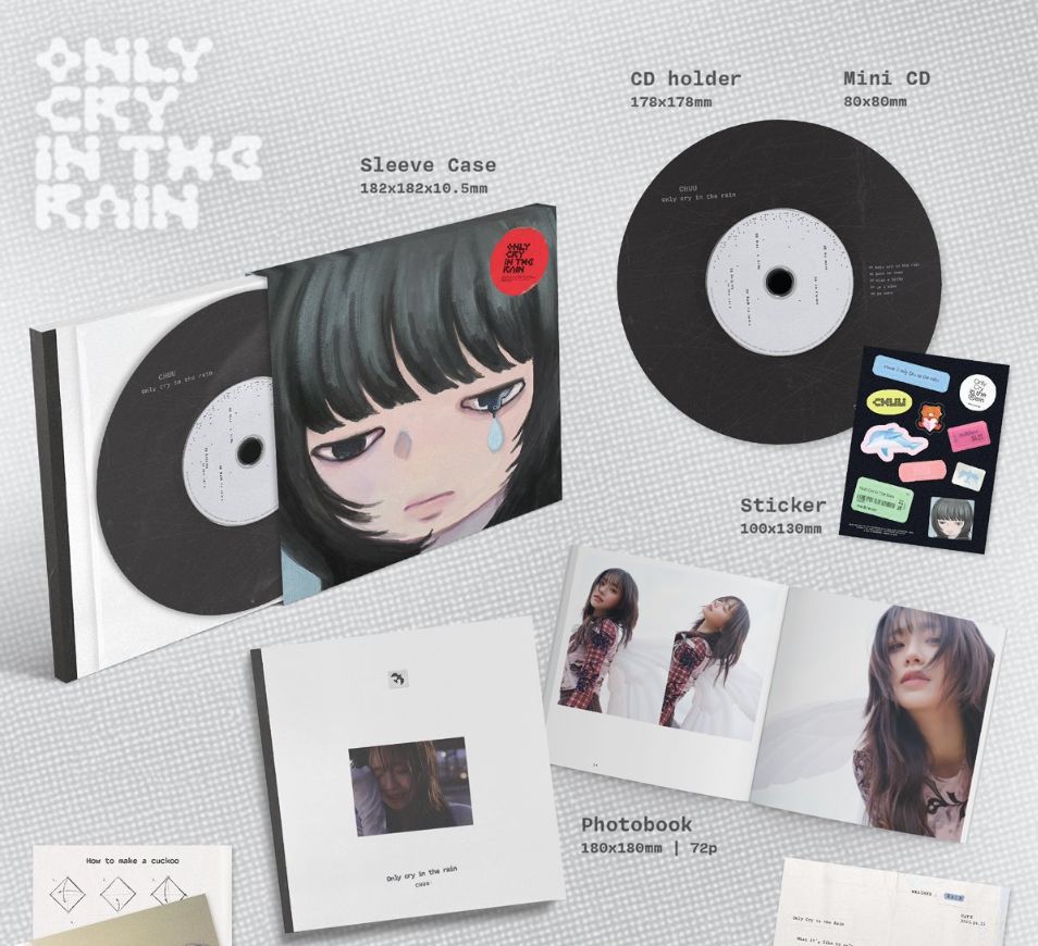 CHUU - ONLY CRY IN THE RAIN + Weverse Gift Nolae