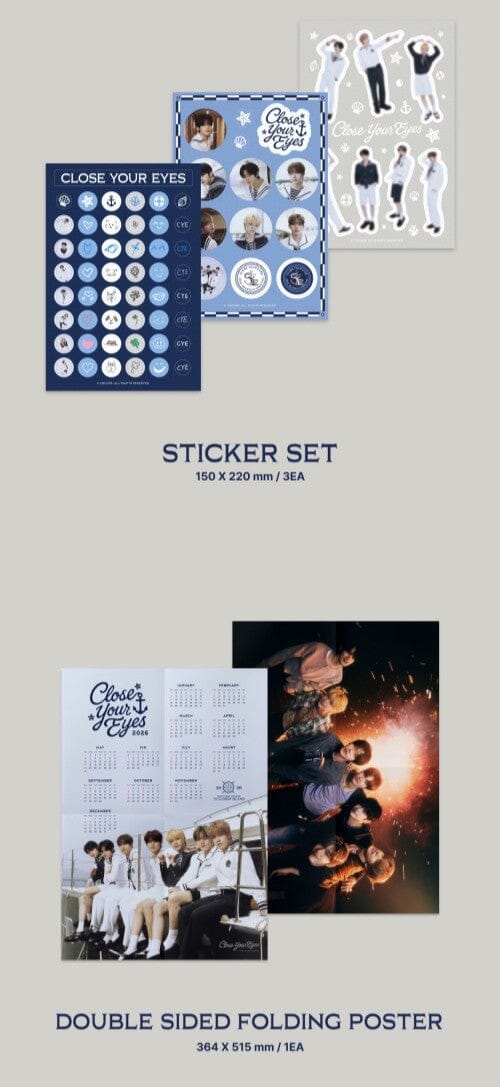 CLOSE YOUR EYES - 2026 SEASON'S GREETINGS Nolae