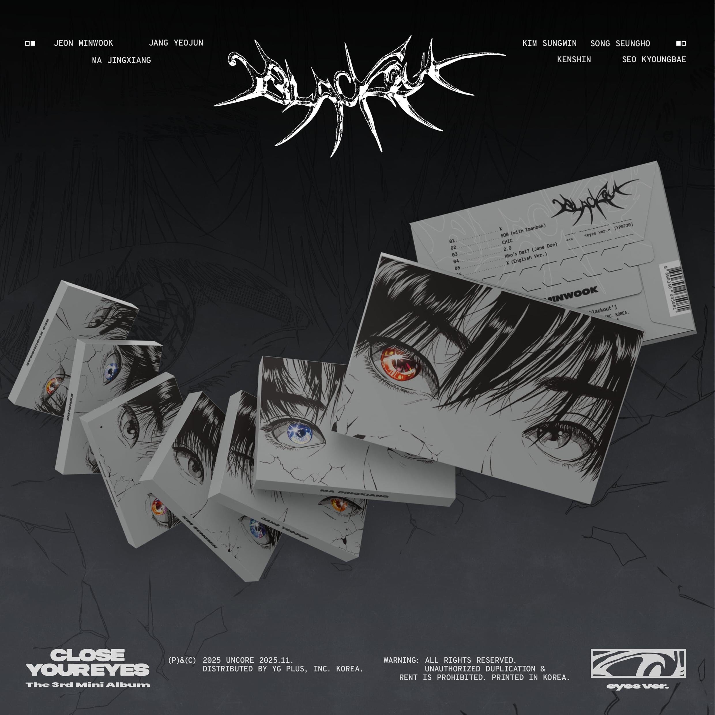 CLOSE YOUR EYES - BLACKOUT (EVER MUSIC ALBUM) Nolae