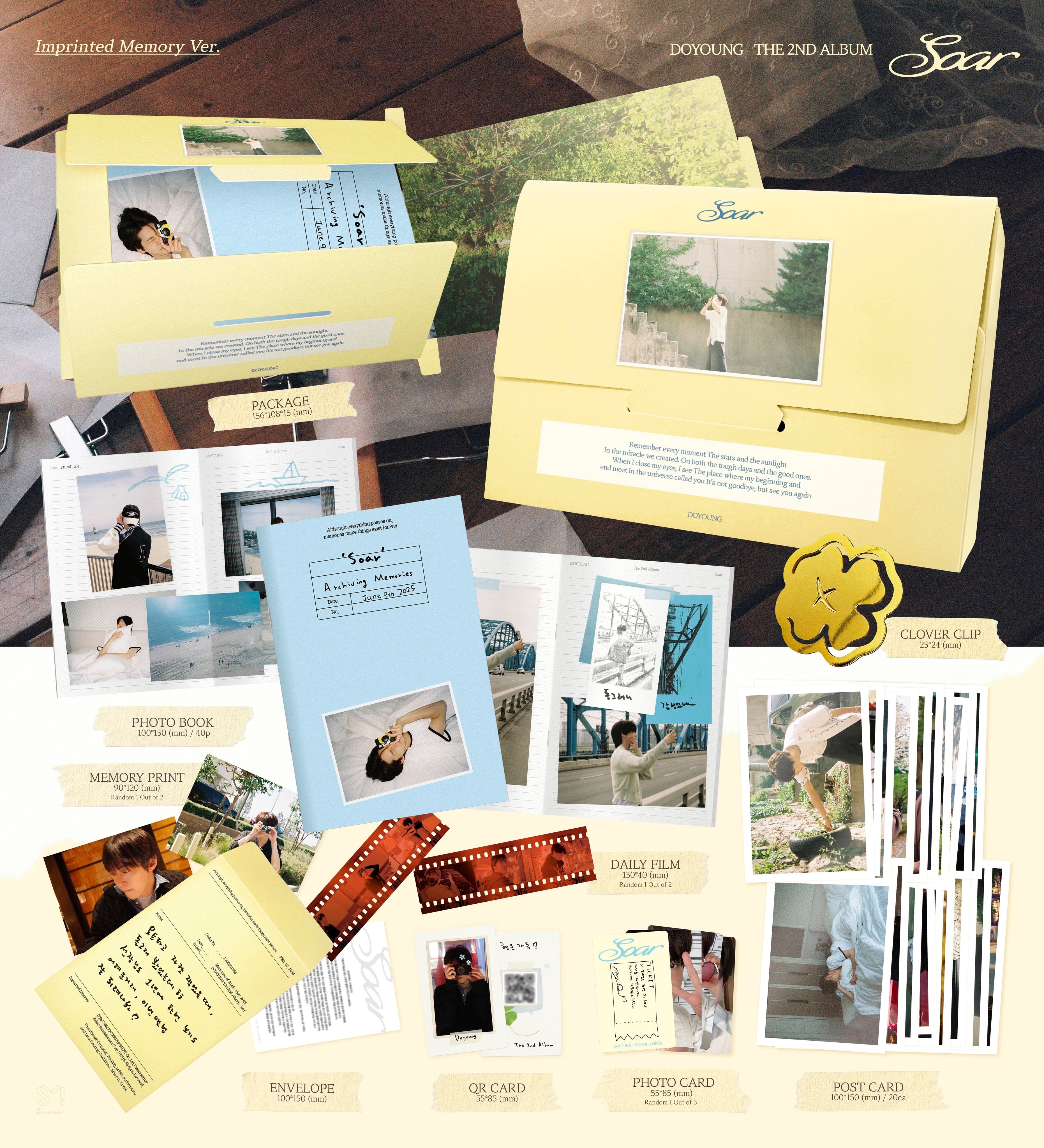 DOYOUNG (NCT) - SOAR (IMPRINTED MEMORY VER.) Nolae