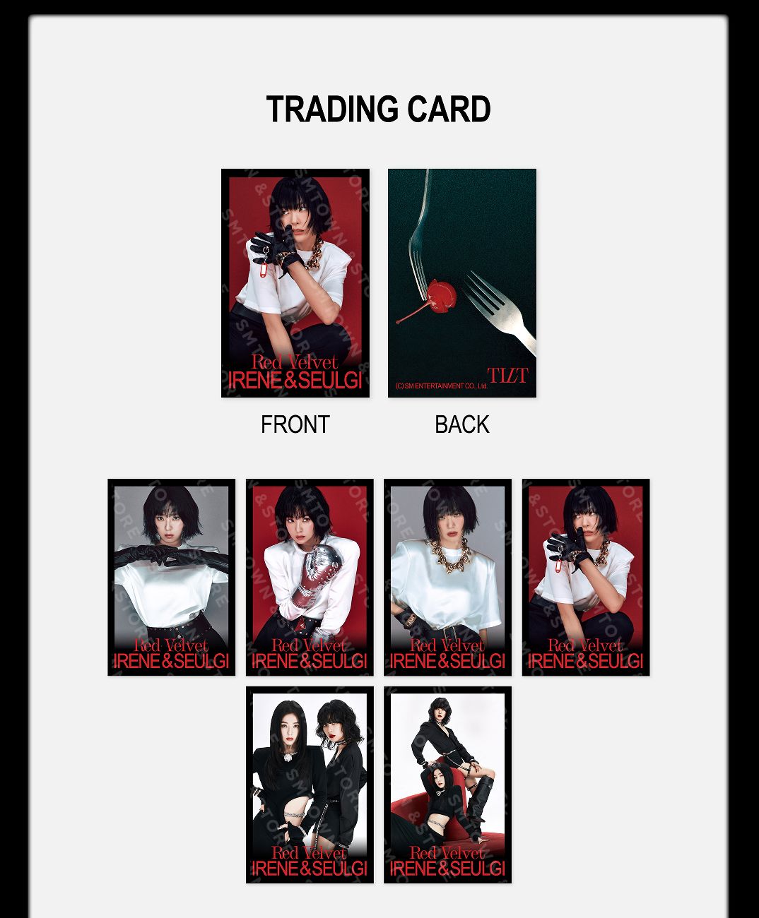 IRENE & SEULGI (RED VELVET) - RANDOM TRADING CARD (TILT) Nolae
