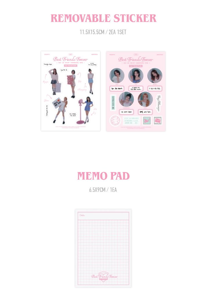 ITZY - 2026 SEASON'S GREETINGS (BEST FRIENDS FOREVER) + FANS SHOP Photocard Set Nolae