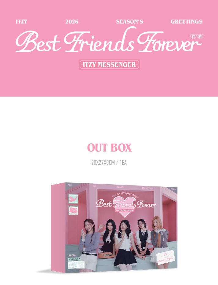 ITZY - 2026 SEASON'S GREETINGS (BEST FRIENDS FOREVER) + FANS SHOP Photocard Set Nolae