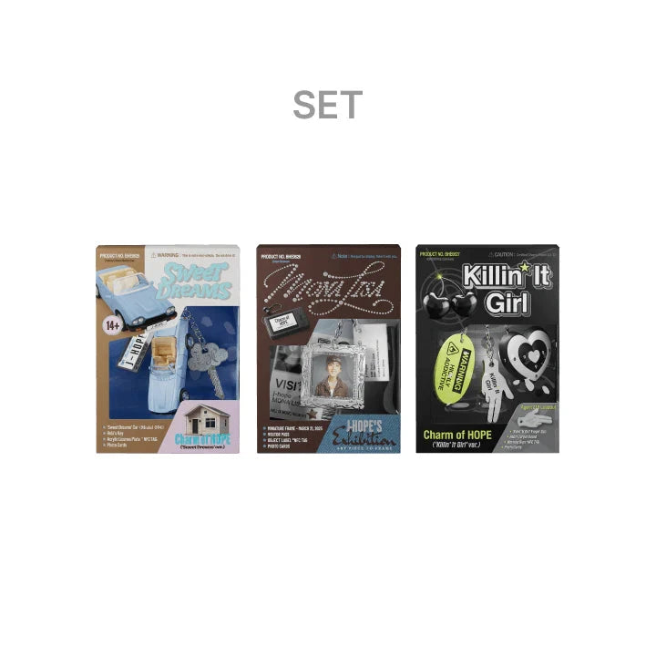 J-HOPE (BTS) - CHARM OF HOPE + Weverse Gift J-HOPE (BTS) - CHARM OF HOPE + Weverse Gift