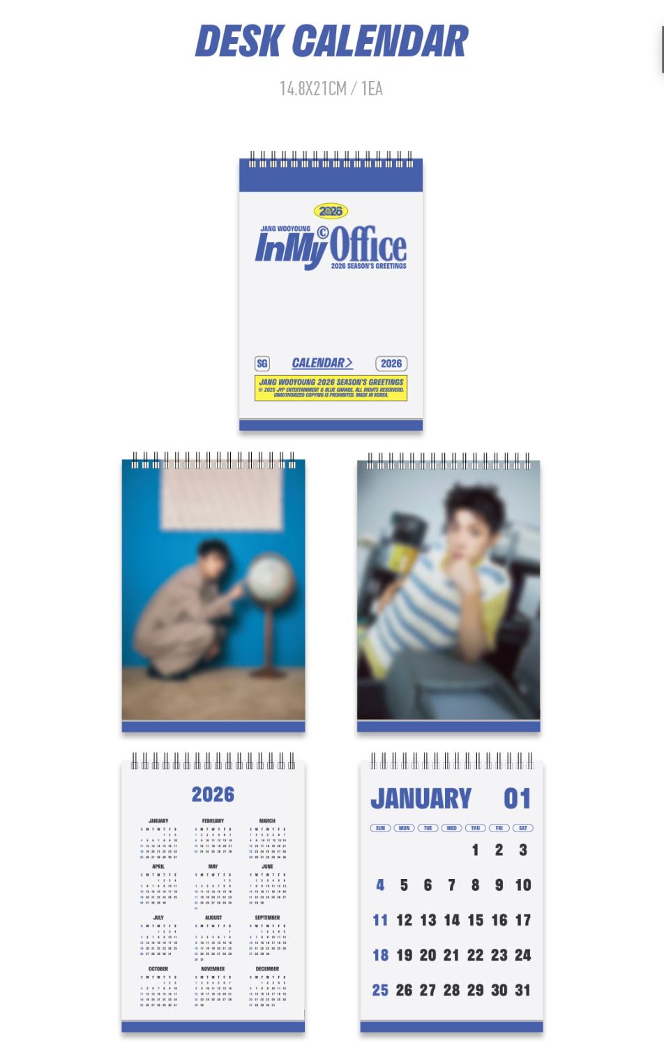 JANG WOOYOUNG (2PM) - 2026 SEASON'S GREETINGS (IN MY OFFICE) Nolae