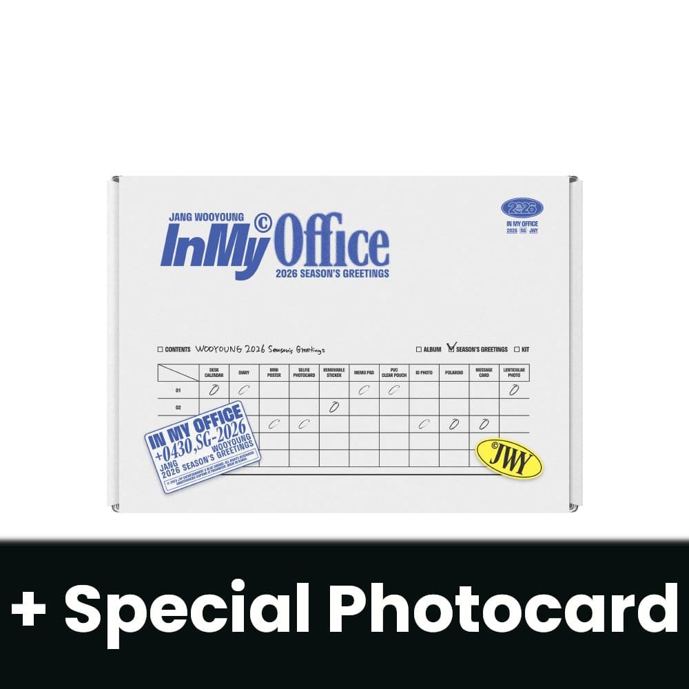 JANG WOOYOUNG (2PM) - 2026 SEASON'S GREETINGS (IN MY OFFICE) + Special Photocard Nolae