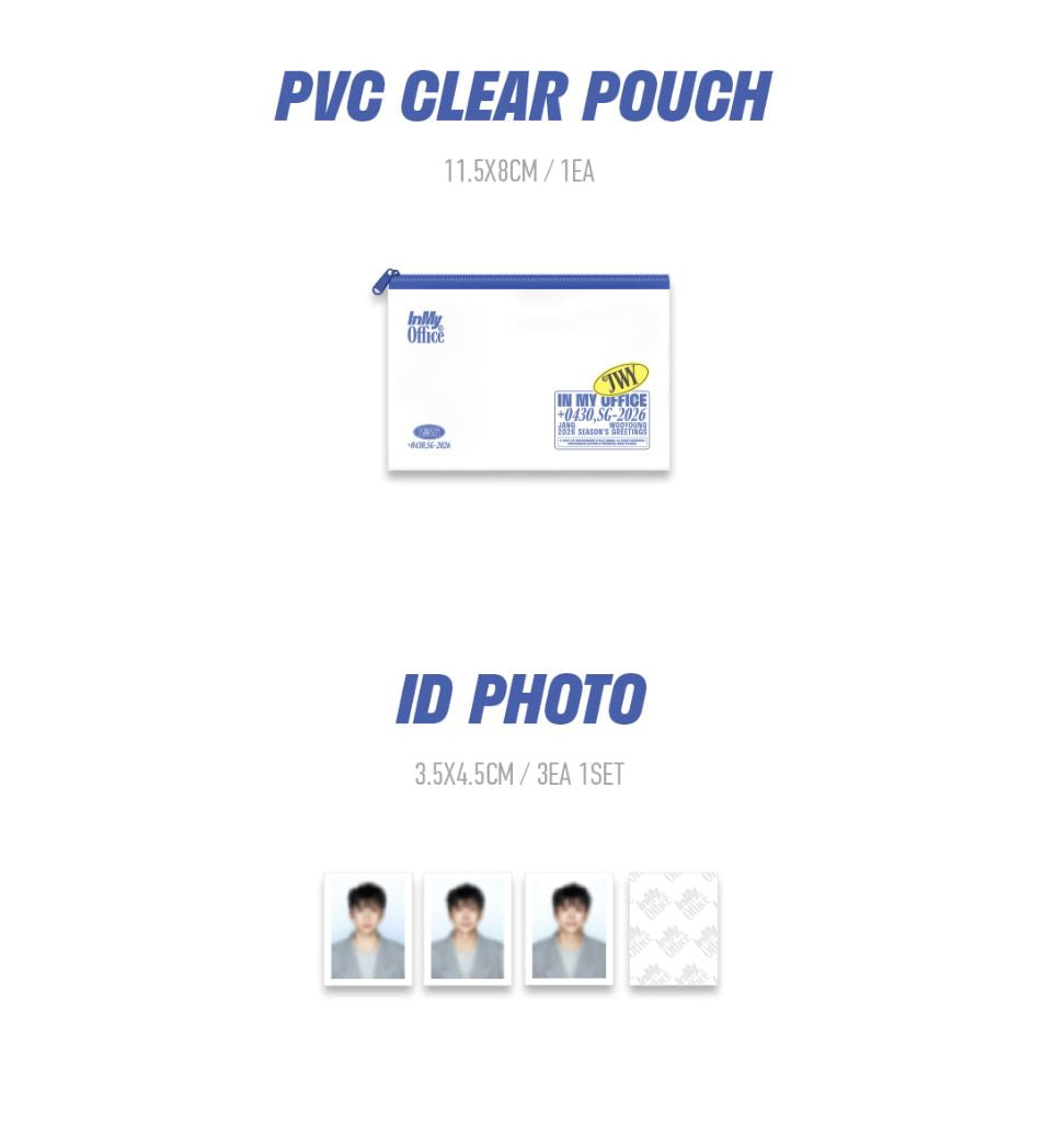 JANG WOOYOUNG (2PM) - 2026 SEASON'S GREETINGS (IN MY OFFICE) + Special Photocard Nolae