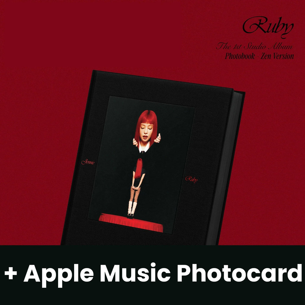 JENNIE (BLACKPINK) - RUBY (PHOTOBOOK VER.) + Apple Music
