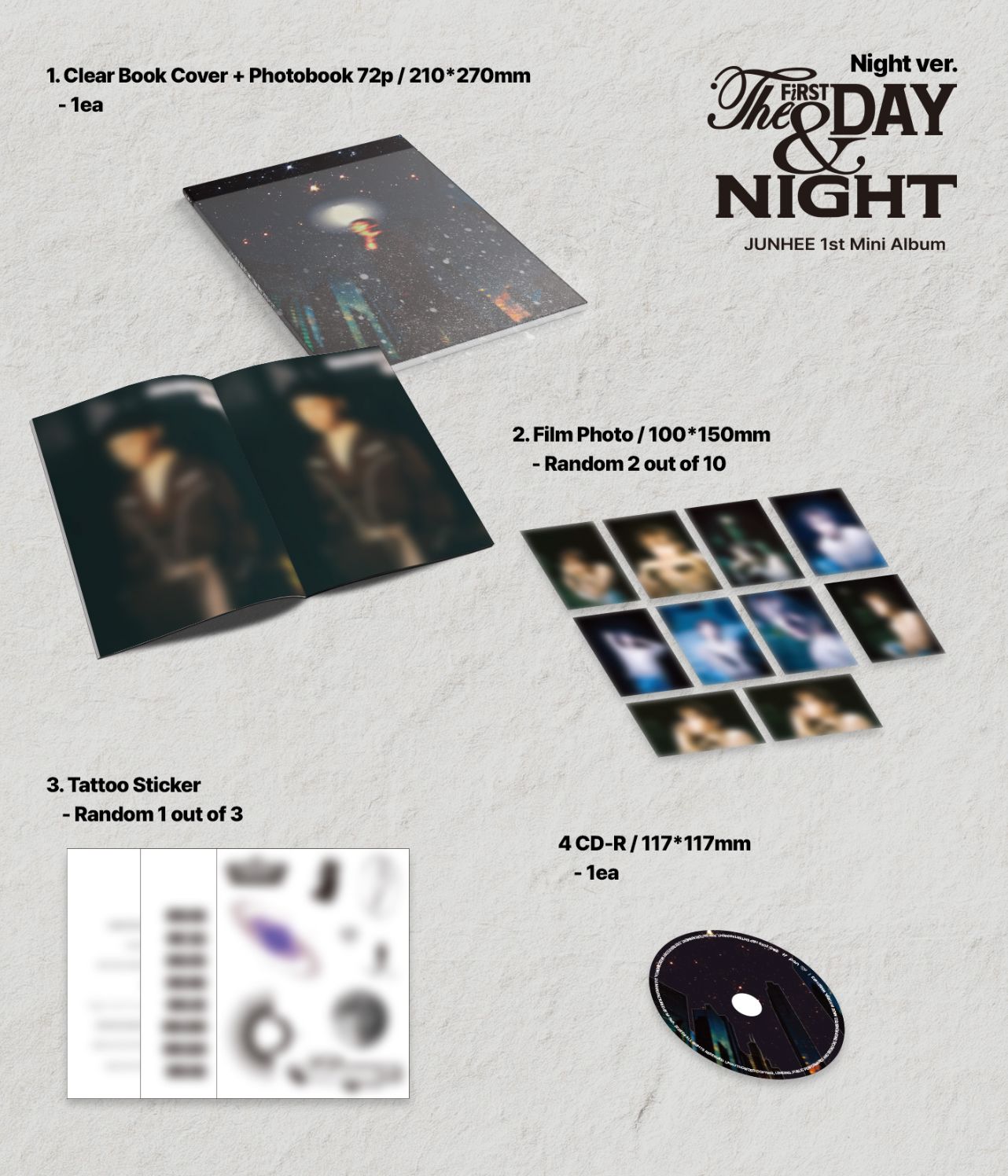JUNHEE (A.C.E) - THE FIRST DAY & NIGHT Nolae