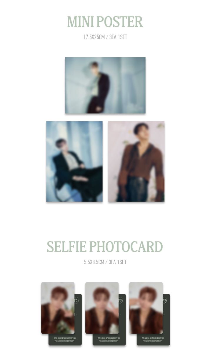 JUN.K (2PM) - 2026 SEASON'S GREETINGS (UNFOLD THE WINGS) + Special Photocard Nolae
