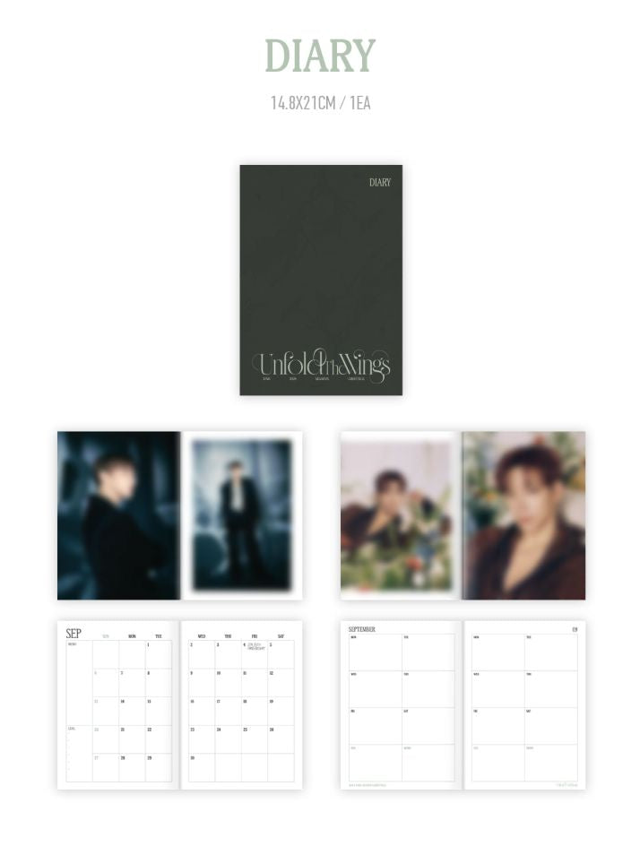 JUN.K (2PM) - 2026 SEASON'S GREETINGS (UNFOLD THE WINGS) + Special Photocard Nolae