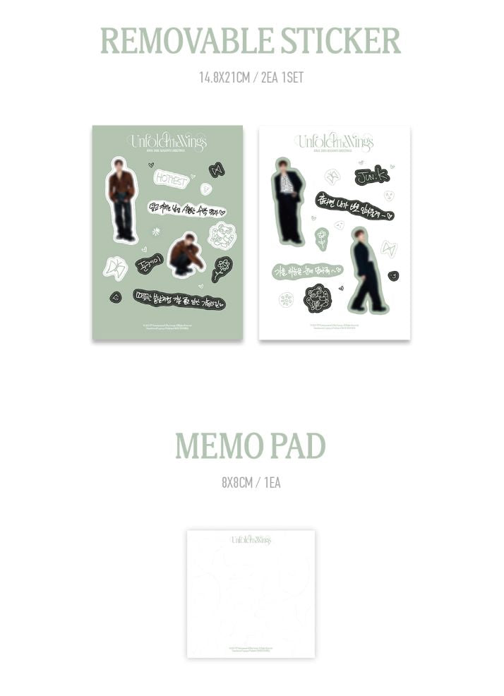 JUN.K (2PM) - 2026 SEASON'S GREETINGS (UNFOLD THE WINGS) + Special Photocard Nolae