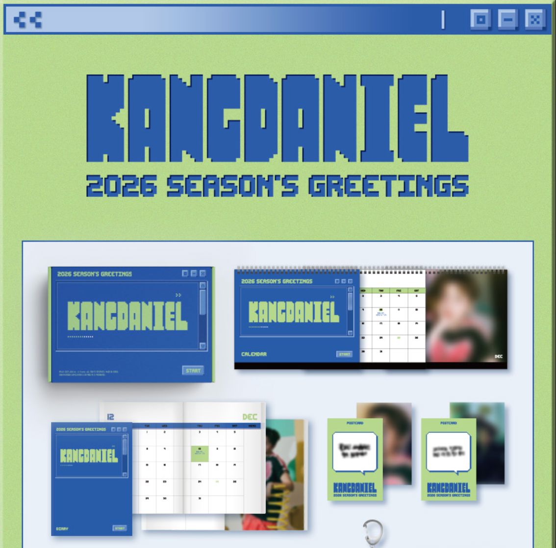 KANG DANIEL - 2026 SEASON'S GREETINGS Nolae
