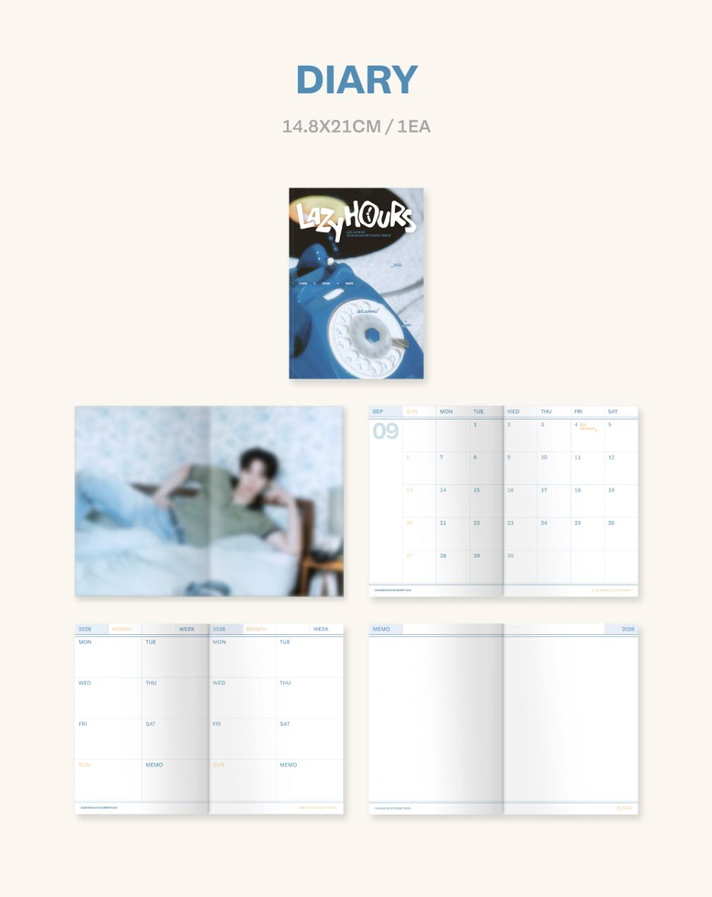 LEE JUNHO (2PM) - 2026 SEASON'S GREETINGS (LAZY HOURS) Nolae