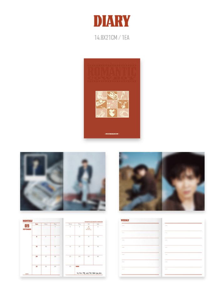 NICHKHUN (2PM) - 2026 SEASON'S GREETINGS (ROMANTIC COWBOY) + Special Photocard Nolae