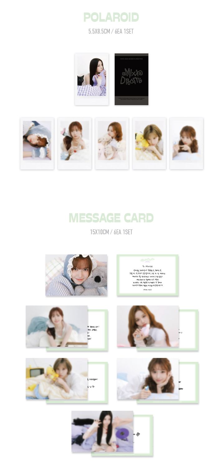NMIXX - 2026 SEASON'S GREETINGS (MIXX DREAM) + Special Photocard Set Nolae