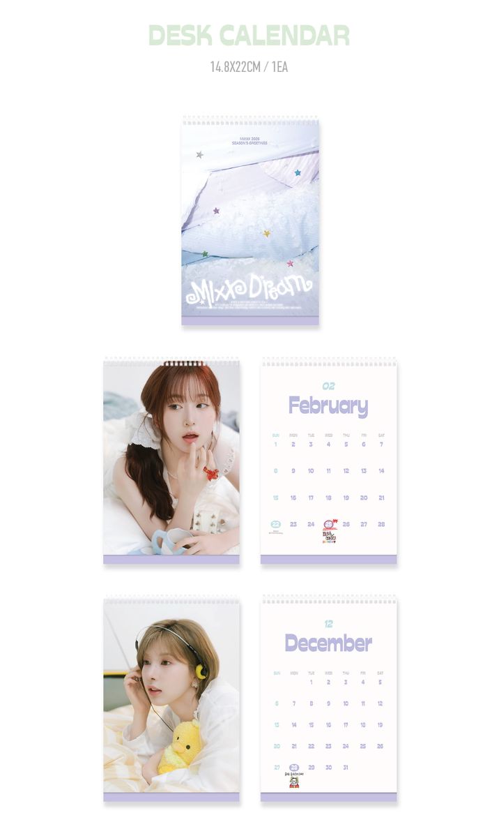 NMIXX - 2026 SEASON'S GREETINGS (MIXX DREAM) + Special Photocard Set Nolae