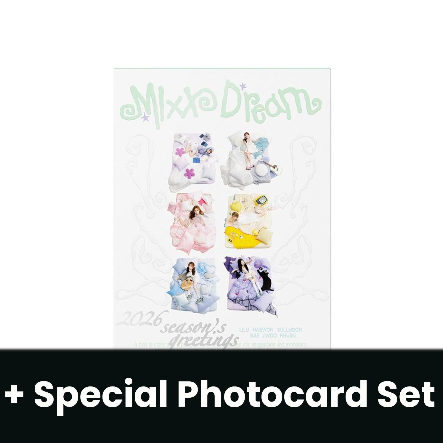 NMIXX - 2026 SEASON'S GREETINGS (MIXX DREAM) + Special Photocard Set Nolae