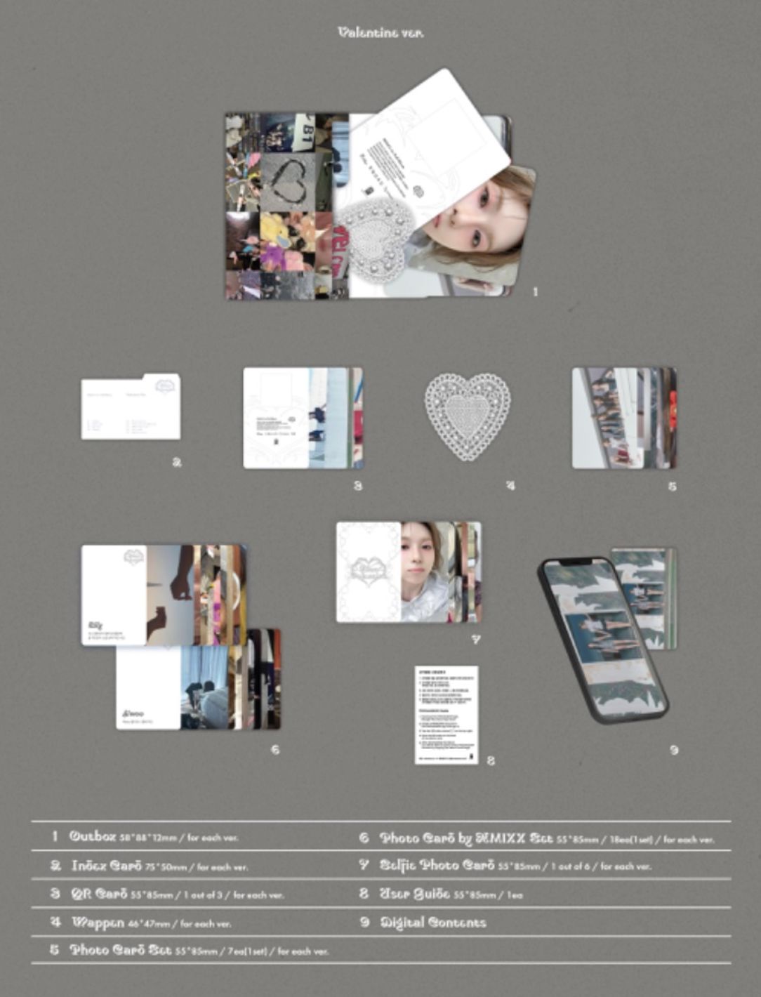 NMIXX - BLUE VALENTINE (PLATFORM ALBUM POCA ALBUM VER.) Nolae