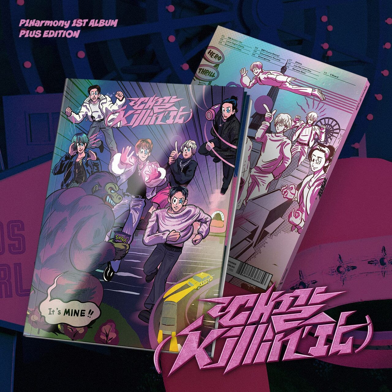 P1HARMONY - KILLIN IT (1ST FULL ALBUM) P1US EDITION