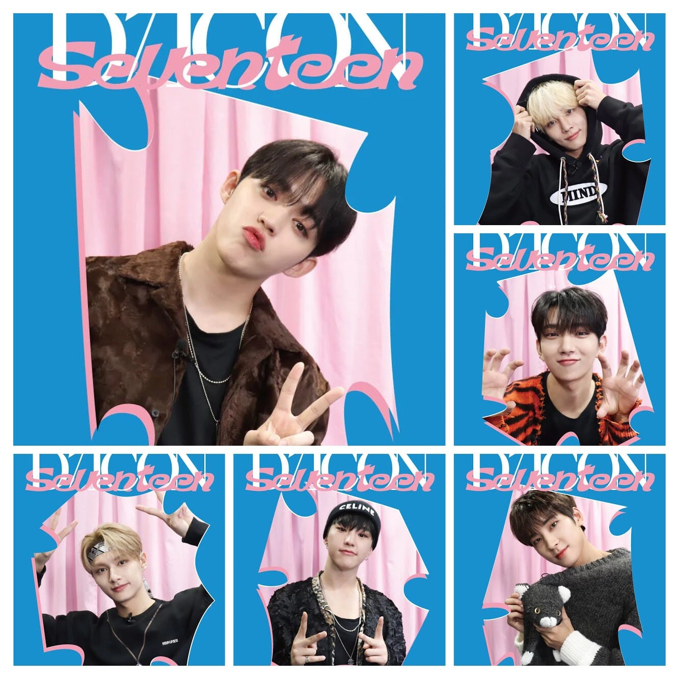 Seventeen 2021 Dicon Hoshi Version (ALL INCLUDED - pcs outlets + scarf + folder + book)