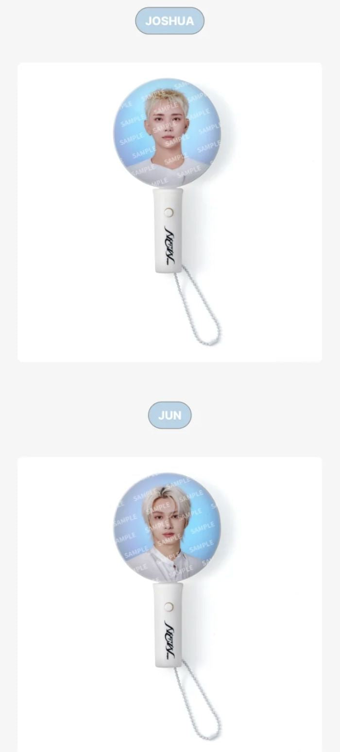 SEVENTEEN - MINI PICKET LIGHT KEYRING (NEW_ 2025 WORLD TOUR IN INCHEON OFFICIAL MD) Nolae