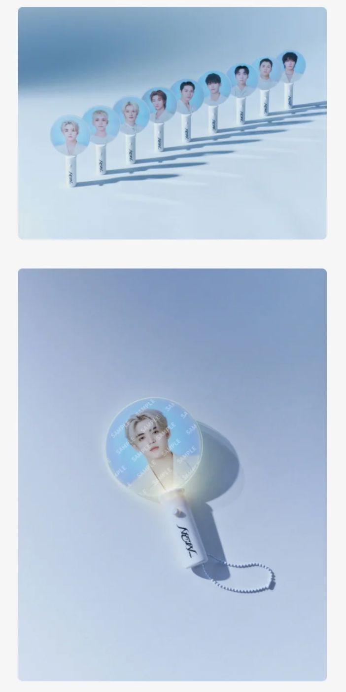 SEVENTEEN - MINI PICKET LIGHT KEYRING (NEW_ 2025 WORLD TOUR IN INCHEON OFFICIAL MD) Nolae