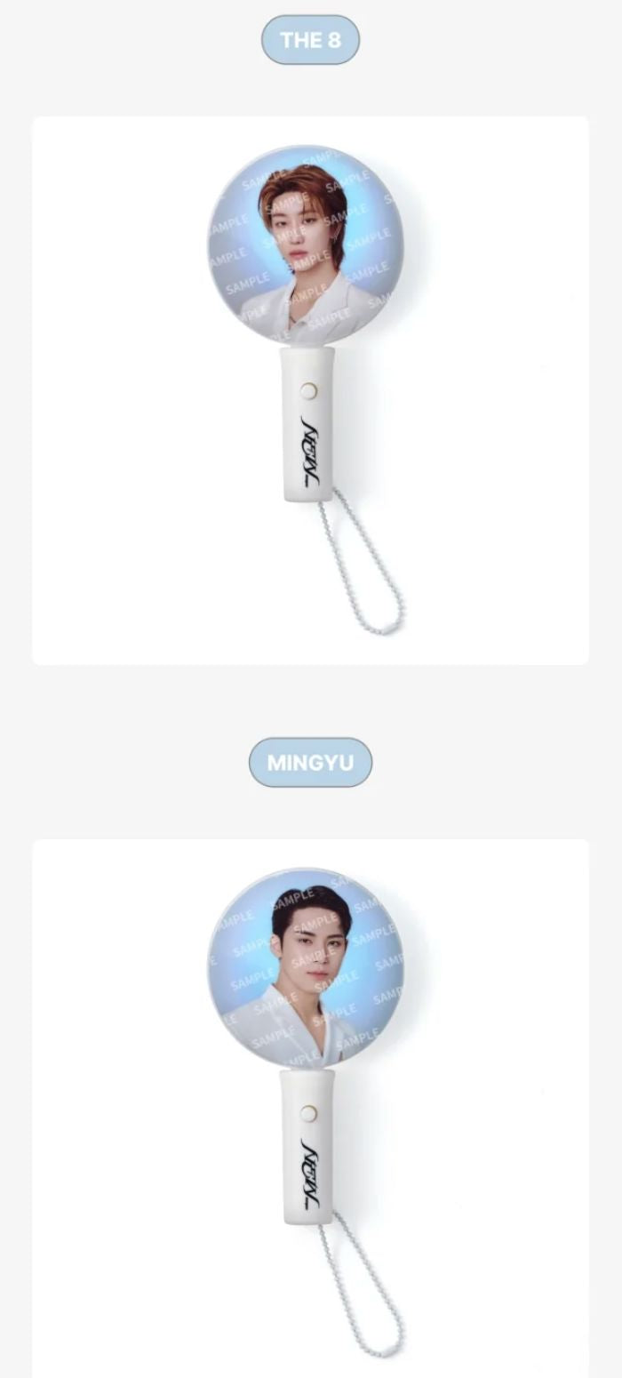 SEVENTEEN - MINI PICKET LIGHT KEYRING (NEW_ 2025 WORLD TOUR IN INCHEON OFFICIAL MD) Nolae