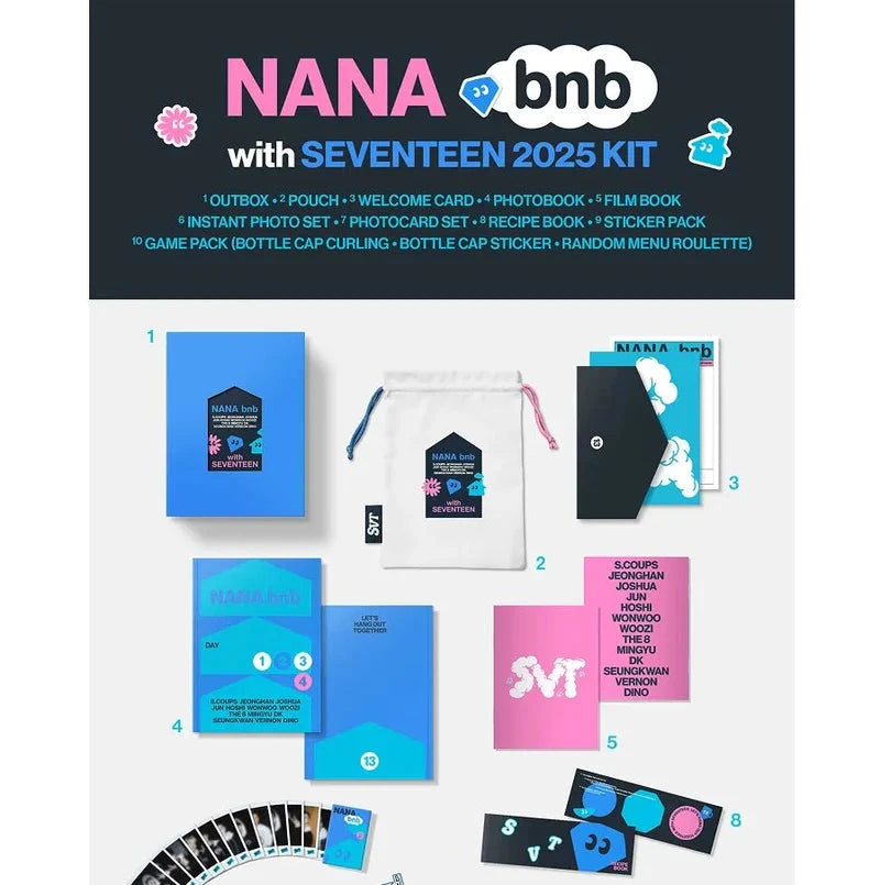SEVENTEEN - NANA BNB WITH SEVENTEEN 2025 KIT Nolae
