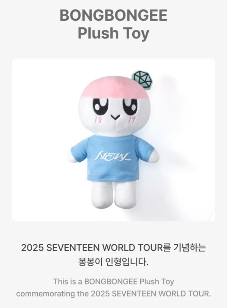 SEVENTEEN - NEW_ 2025 WORLD TOUR IN INCHEON OFFICIAL MD Nolae