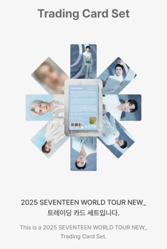 SEVENTEEN - NEW_ 2025 WORLD TOUR IN INCHEON OFFICIAL MD Nolae