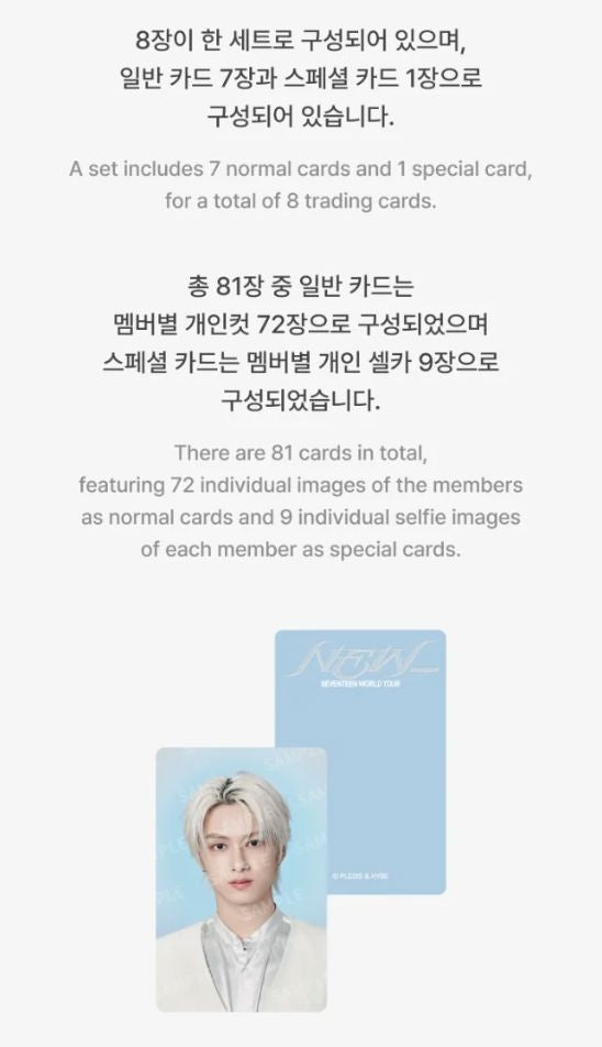 SEVENTEEN - NEW_ 2025 WORLD TOUR IN INCHEON OFFICIAL MD Nolae