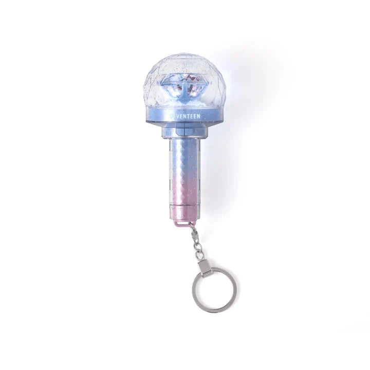 SEVENTEEN - OFFICIAL LIGHT STICK VER.3 10TH ANNIV. KEYRING (NEW_ 2025 WORLD TOUR IN INCHEON OFFICIAL MD) Nolae