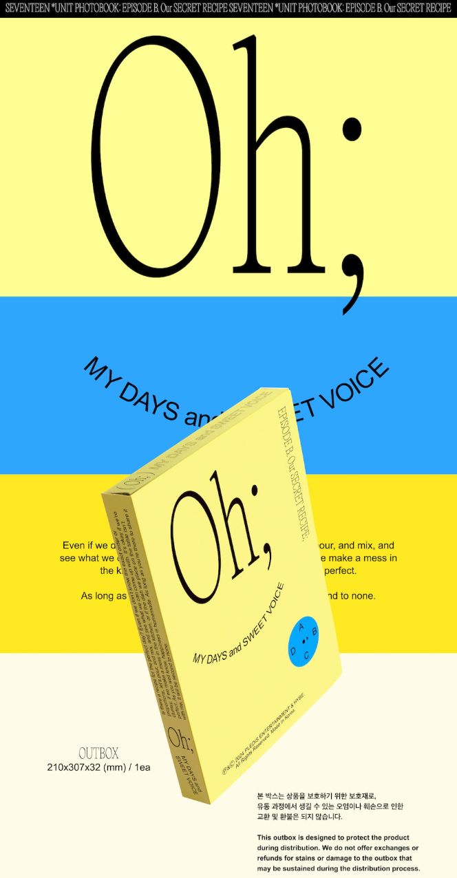 SEVENTEEN - UNIT PHOTOBOOK 'EPISODE A,B' SET + Weverse Gift Nolae