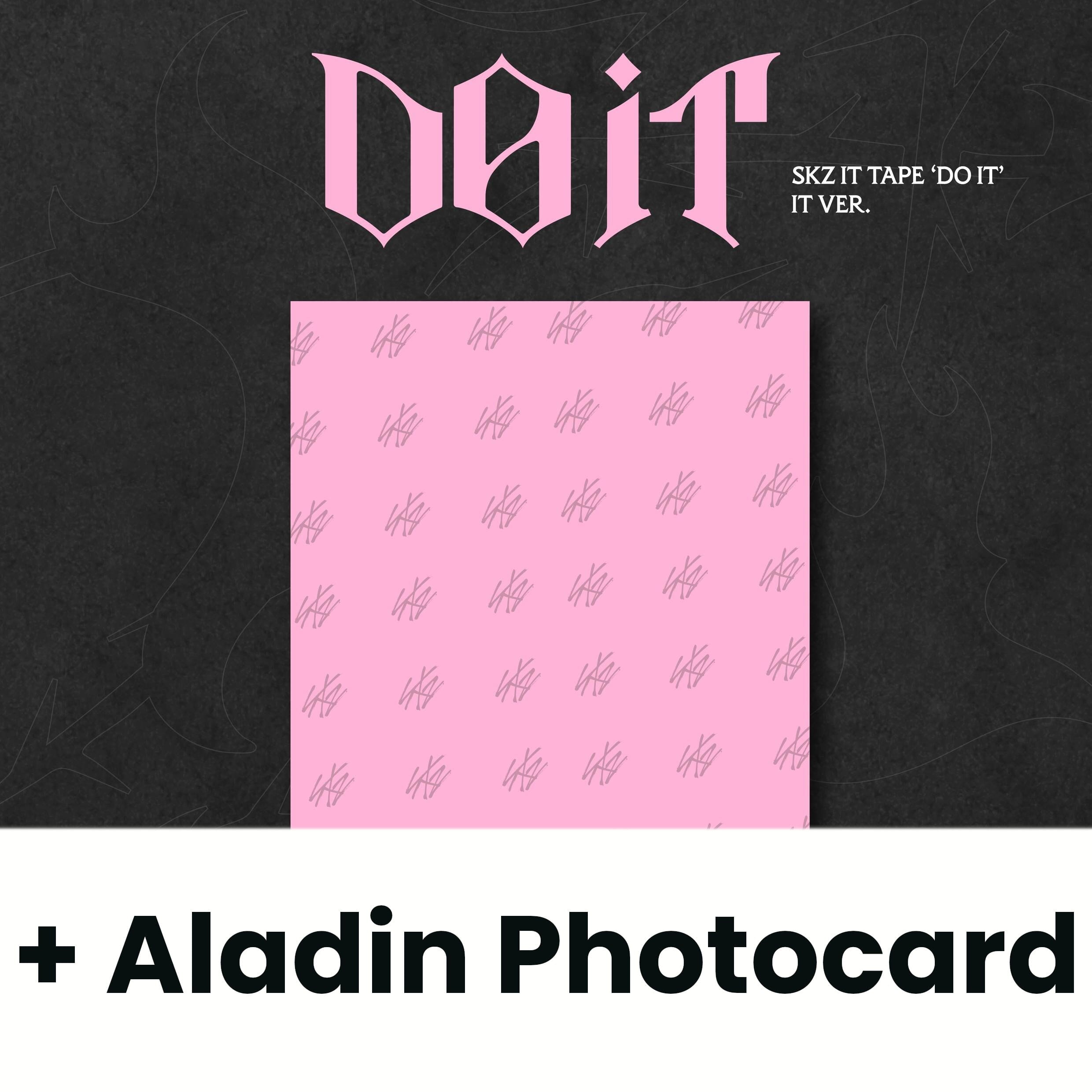 STRAY KIDS - DO IT (IT VER.) + Aladin Photocard Nolae