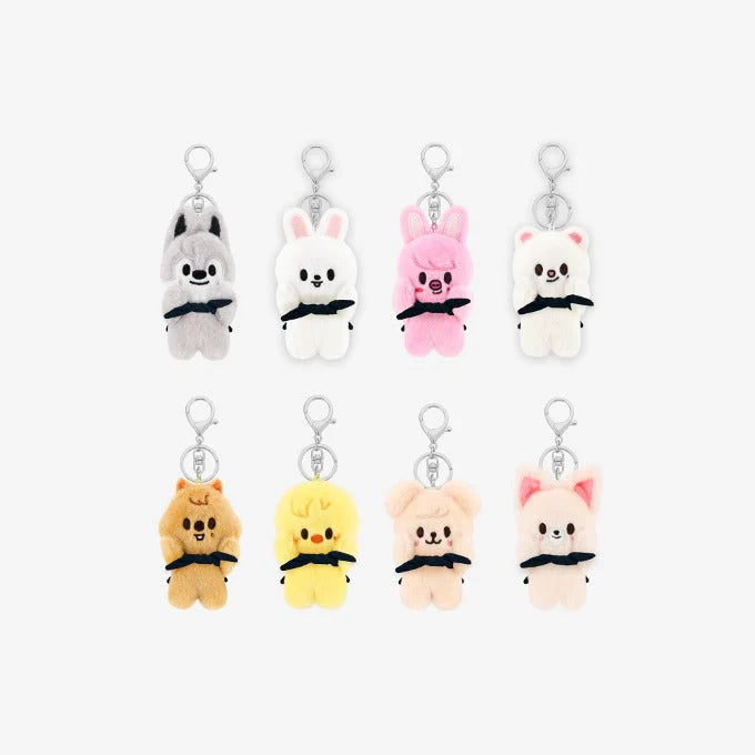 スキズ リノ 着用 ベア キーホルダー dominATE LONDON ロンドン STRAY KIDS - 'dominATE SEOUL' PLUSH KEYRING BABY VER.