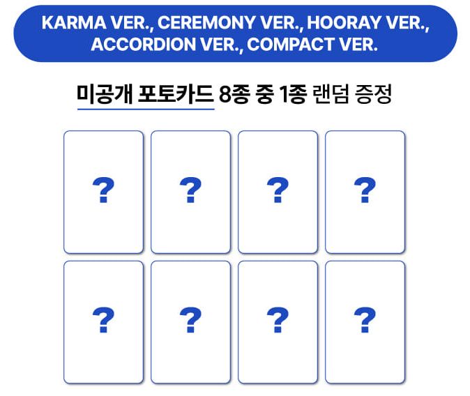 STRAY KIDS - KARMA (ACCORDION VER.) + Soundwave Photocard Nolae