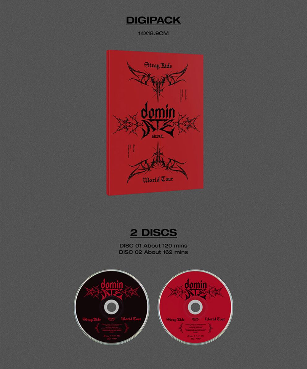 STRAY KIDS - WORLD TOUR 'DOMINATE SEOUL' (DVD & BLU-RAY) Nolae