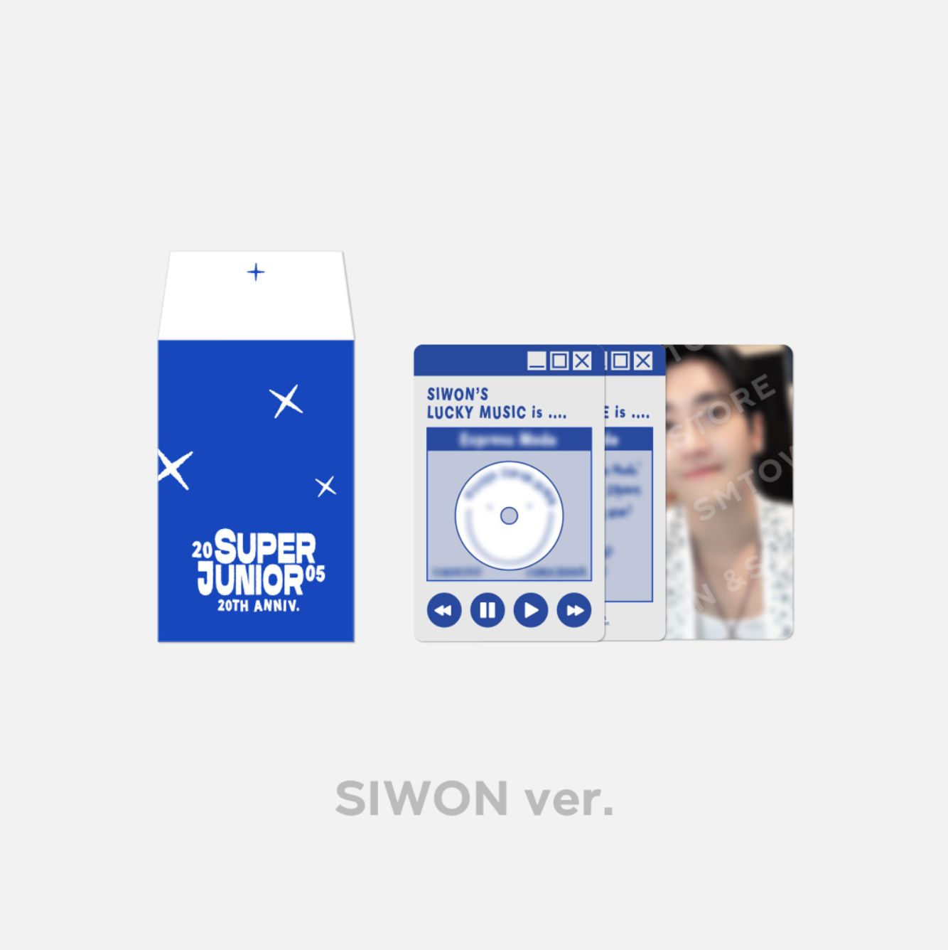 SUPER JUNIOR - 20TH ANNIVERSARY LUCKY CARD SET Nolae